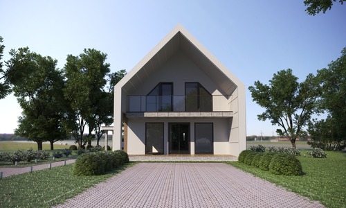 Строительство дома из сип панелей в Казани Индивидуальный