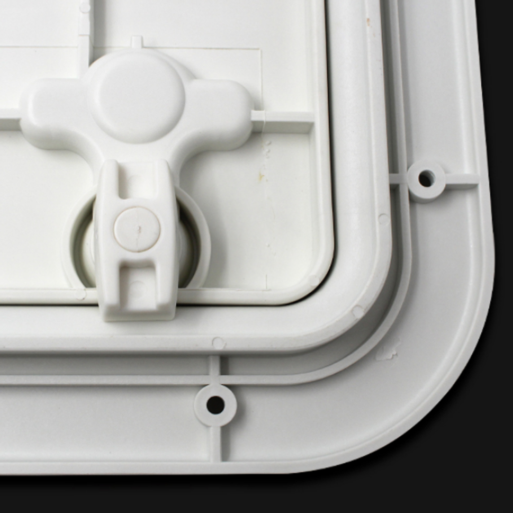 42.5 * 31.5 ABS Plastic Anti Aging Ultraviolet White Deck Marine Hatch Deck Access Hatch Boat Hatches Inspection Yacht Cover RV