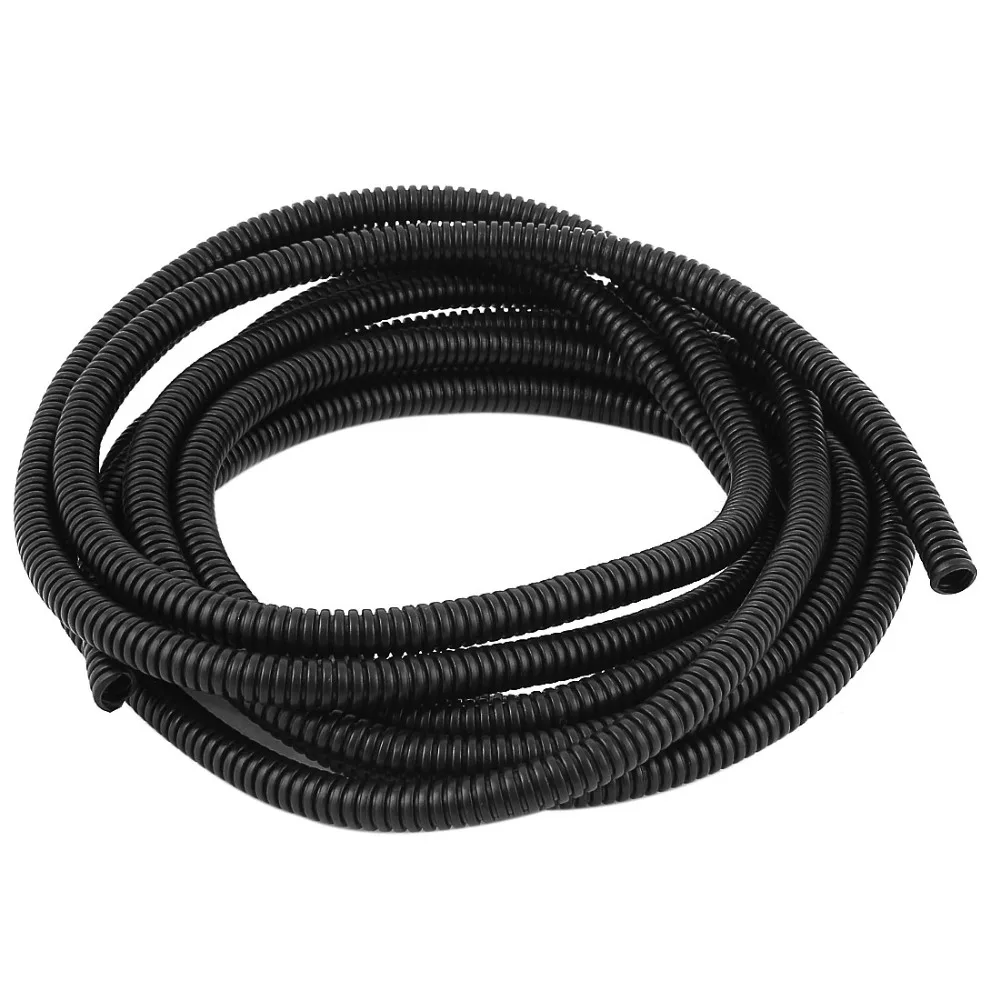Гофра для кабеля черная: Гофра для проводов черная, цена - sk-amigo .