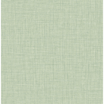Picture of Jocelyn Green Faux Fabric Wallpaper