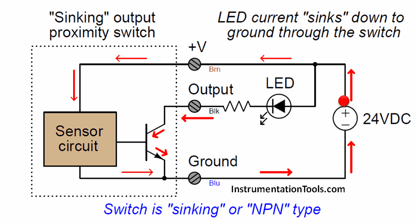 Proximity Switch Circuit Diagram Explanation with Animation