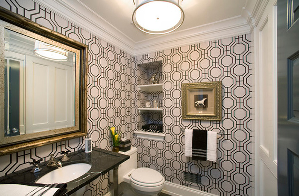 Formal Powder Room