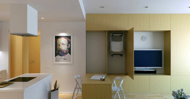 Раскладной обеденный стол