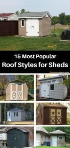 Popular Shed Roof Styles