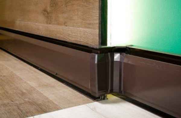 Теплый плинтус - плюсы и минусы