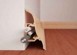 Теплый плинтус: виды, устройство, принцип работы