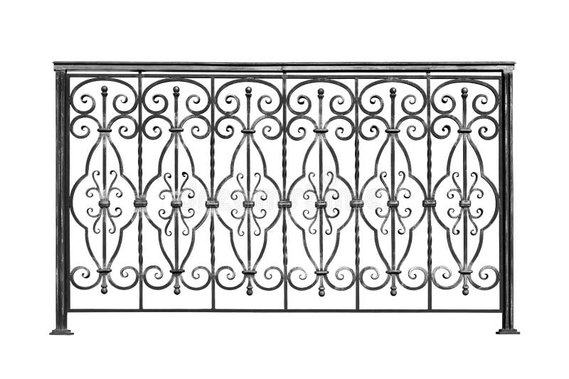 Decorative banisters, fence. royalty free stock photos