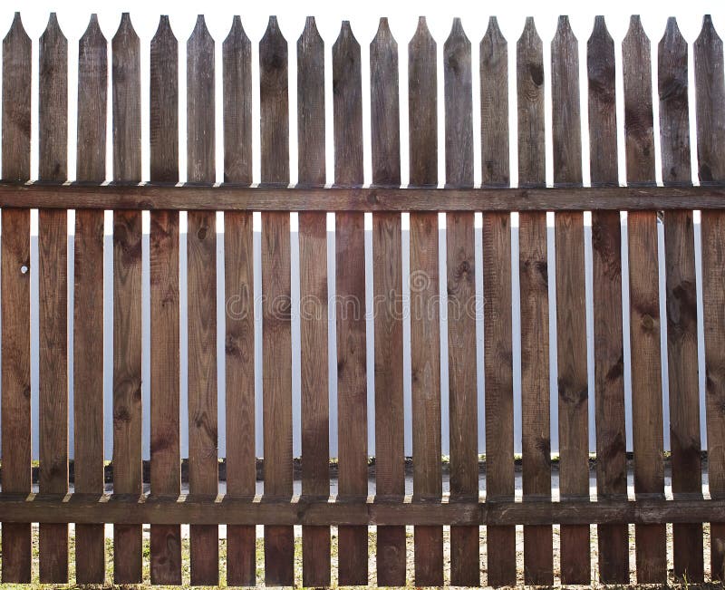 Picket fence royalty free stock image