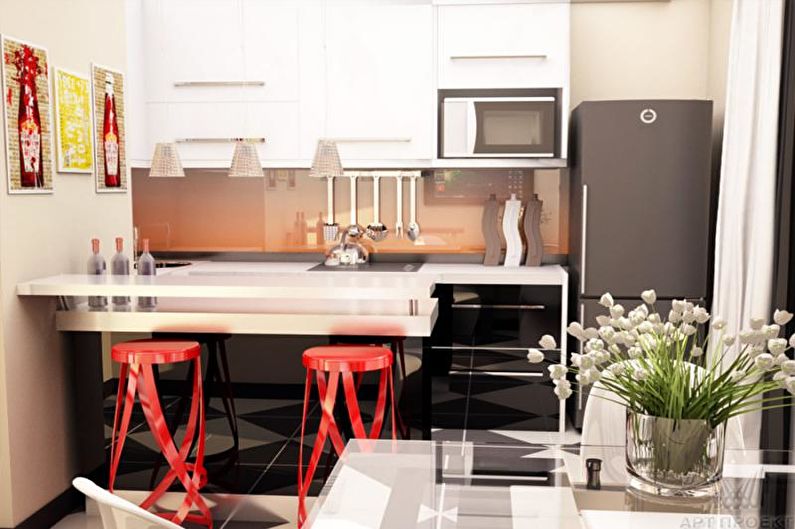 Кухня - Дизайн двухкомнатной квартиры