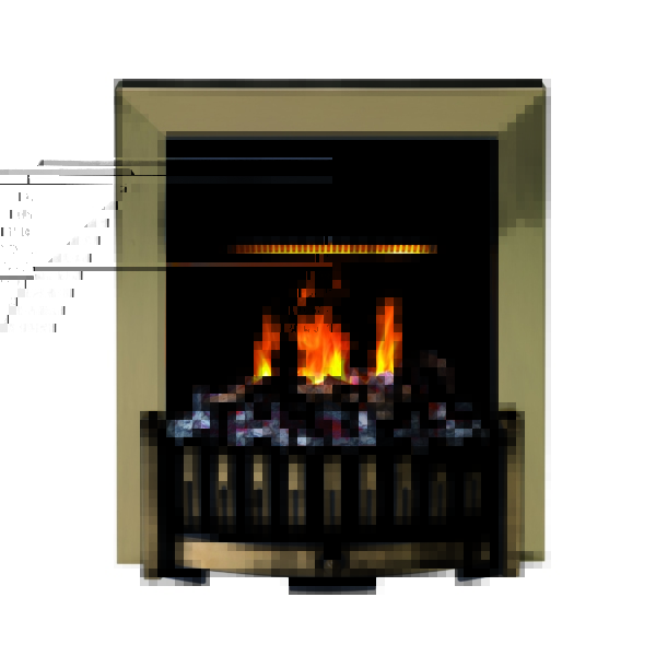 Лучший узкий электрокамин