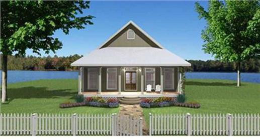 home Bungalow style house plan #123-1071