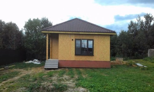 Строительство дома из сип панелей в Казани