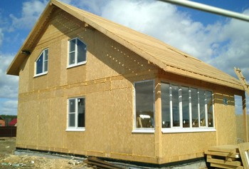 Проект дома из сип панелей АС139