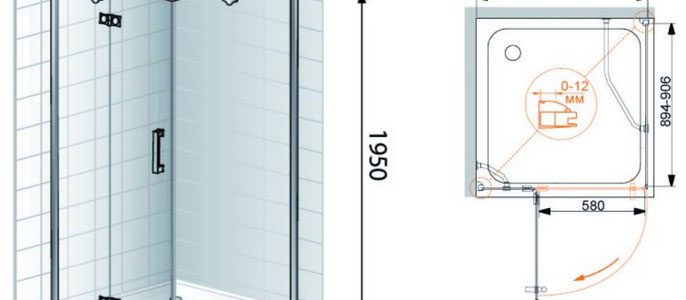 Размеры угловой душевой кабины – Какие существуют размеры душевых кабинок различных видов