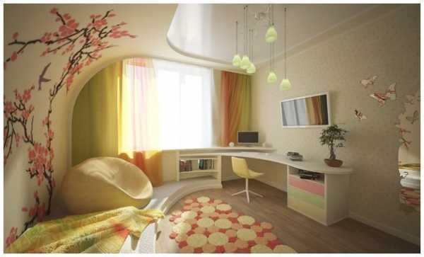 Дизайн оклейки обоями комнаты