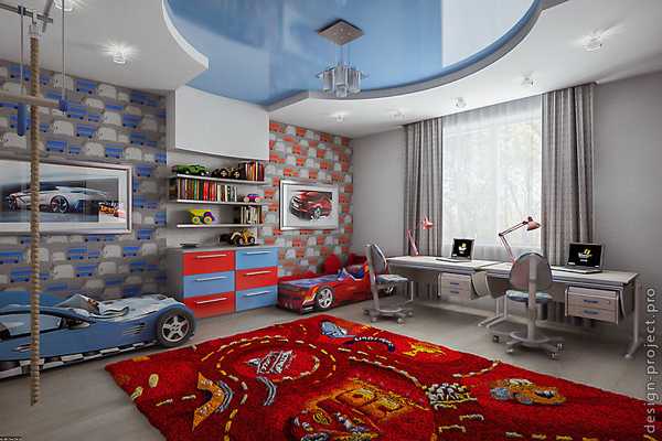 Оформление детской комнаты мальчику 2 года